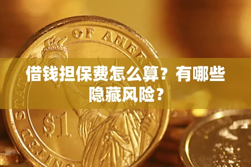 北京借钱担保费怎么算？有哪些隐藏风险？