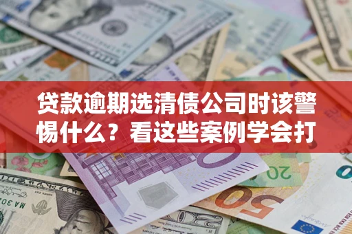 北京贷款逾期选清债公司时该警惕什么？看这些案例学会打翻身仗