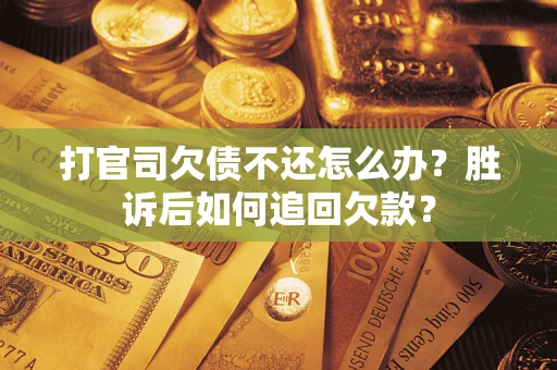 北京打官司欠债不还怎么办？胜诉后如何追回欠款？