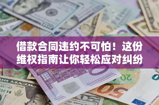 北京借款合同违约不可怕！这份维权指南让你轻松应对纠纷