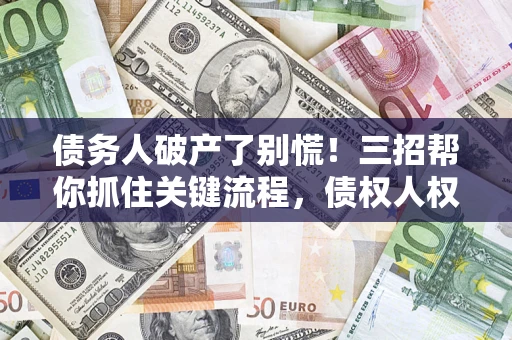 北京债务人破产了别慌！三招帮你抓住关键流程，债权人权益不再缩水