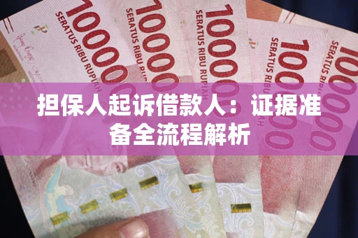 北京担保人起诉借款人：证据准备全流程解析