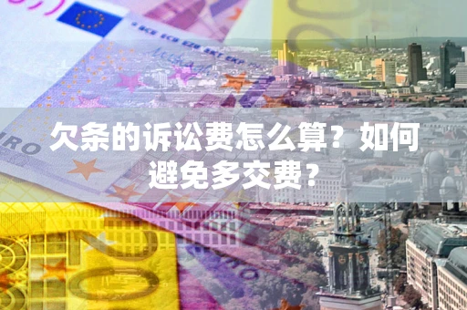 北京欠条的诉讼费怎么算？如何避免多交费？