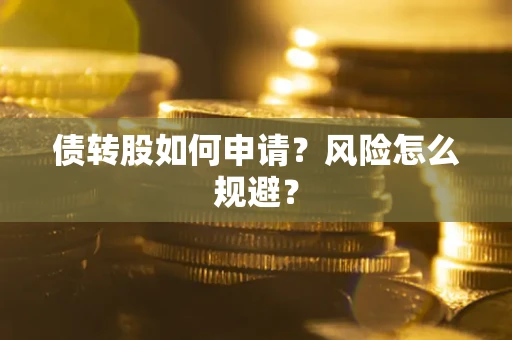 北京债转股如何申请？风险怎么规避？