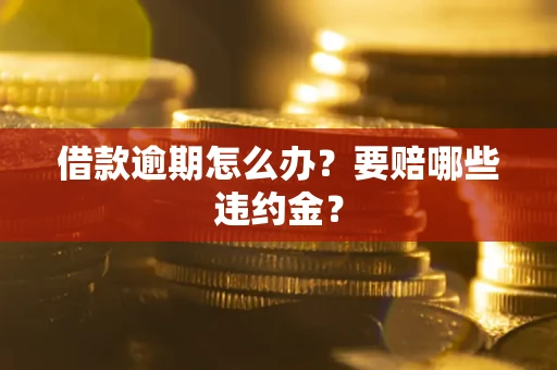 北京借款逾期怎么办？要赔哪些违约金？